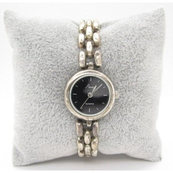 Women Ammos 925 Sterling Sliver Quartz WR Analog 23mm Round Watch (F837) main image 6